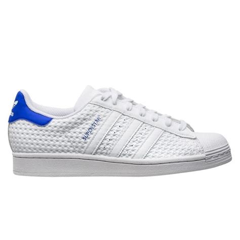 adidas superstar dames wit blauw